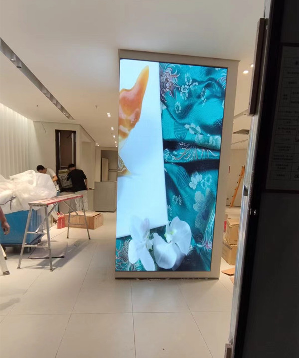 宁陵商场门店转角LED显示屏